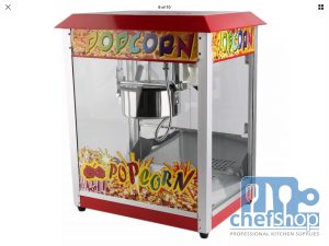 ماكنة صنع بوشار صناعيه  Full-Automatic Butter Popcorn Machine 