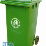 حاوية بلاستك 120 ليتر  مع غطاء GARBAGE BIN 120 ltr