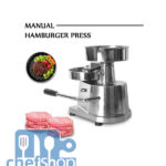 مكبس هامبرغر يدوي 15 سم HAMBURGER PRESS 15cm