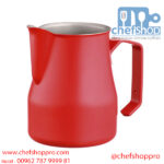 ابريق حليب صناعي 350 مل / احمر Red Professional milk jug Europa 35 cl