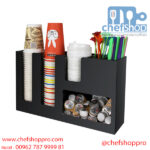 حمالة كاسات و اكواب اكرلك Cup & Lid Dispenser