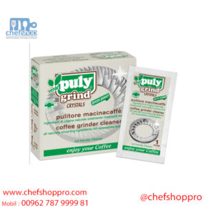  منظف مطحنة القهوة الكريستالي × 10 أكياس Puly GRIND® Puly GRIND® Crystal Coffee grinder cleaner x 10 sachets