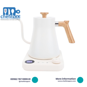 ابريق تسخين كهربائي / v60  ابيض Electric Pour-Over Kettle - Matte White