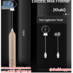 جهاز صنع القهوة 2 في 1 مصنوع من الفوم القابل للحمل ومزود بـ USB للشحن 3 وضعيات خفق الحليب والخفق الكهربائي - خلاط لشرب اللبن والمطبخ المنزلي 2 in 1 Milk Frother USB 3 Mode Handheld Foam Coffee Maker Electric Coffee Whisk Milk Beater Drink Frothing Home Kitchen Blender