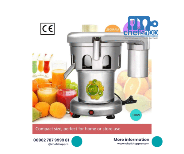 عصارة فواكه و جزر A3000  Wf-A3000 Commercial Centrifugation Fruit Juicer ,Apple,Carrot ,Vegetables Pear Juice Extractor,Pressing Machine 370W