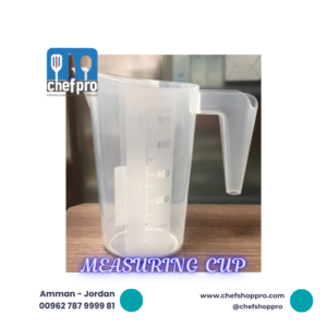 شاف عيار 500 مل شفاف Pc STACKABLE MEASURING CUP 500 ml 